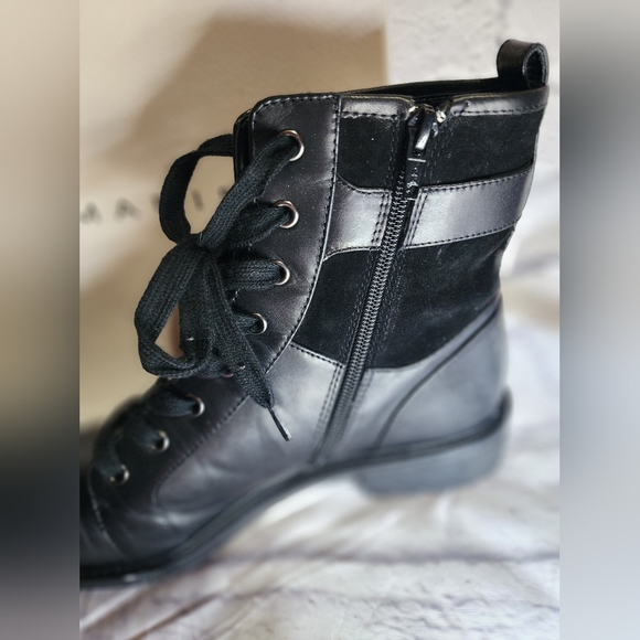 Alex Marie Tialana Rhinestone Buckle Leather Bootie NWOT Size 10 - Picture 5 of 9